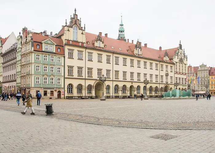 Monjan Flat - Square Market Rynek 아파트 브로츠와프